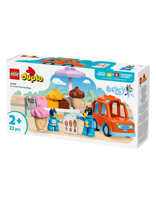 LEGO DUPLO Duplo Ice Cream Trip With Bluey, 10458 product photo View 03 L