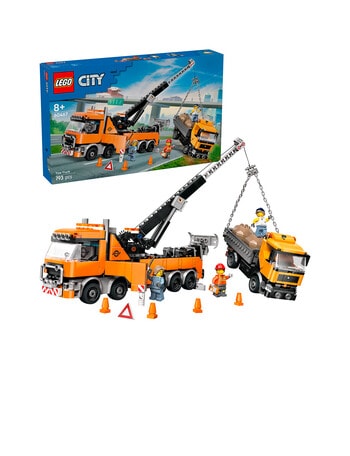 LEGO City Heavy-Duty Recovery Tow Truck With Crane, 60467 product photo