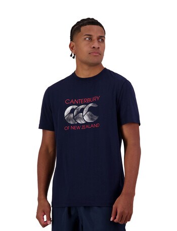 Canterbury Rakaia Tee, Navy product photo