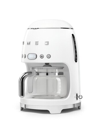 Smeg Drip Coffee Machine, White, DCF02WHAU product photo