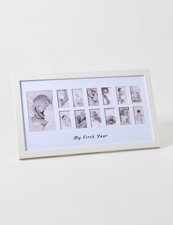 Little Bundle Keepsake Photo Frame, My First Year product photo
