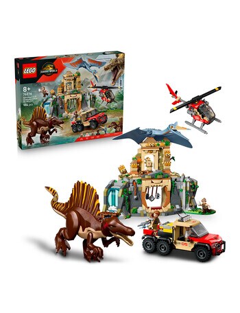 LEGO Jurassic World Spinosaurus & Quetzalcoatlus Air Mission, 76976 product photo