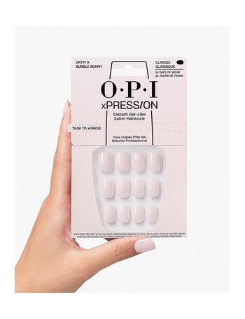 OPI XPressOn, OPI'm a Bubble Bunny product photo