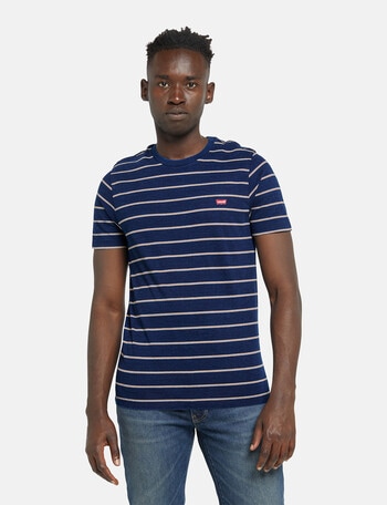 Levis Original HM Taper Stripe Tee, True Indigo Dark product photo