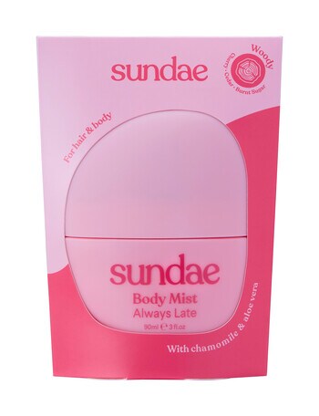 Sundae Always Late Body Mist product photo