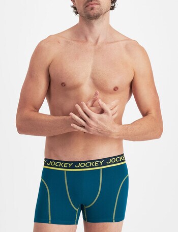 Jockey Performance Cotton Trunk, Canoe Blue product photo
