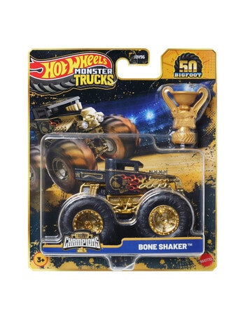 Hot Wheels Bigfoot Trophy Champions Die-Cast, Assorted product photo