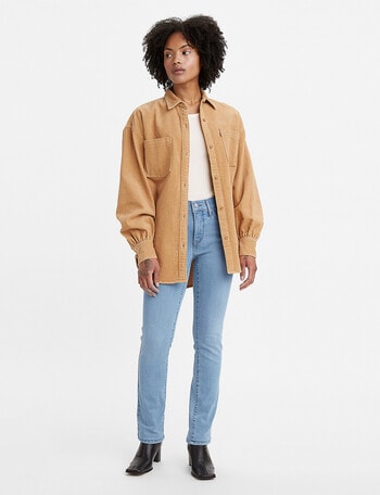 Levis 314 Shaping Straight Jeans, Lapis Sense product photo