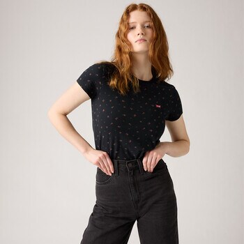 Levis Curie Ditsy Perfect Tee, Anthracite Night product photo