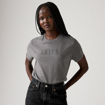 Levis Graphic Classic Tee, Rhinestone Smoked Pearl product photo