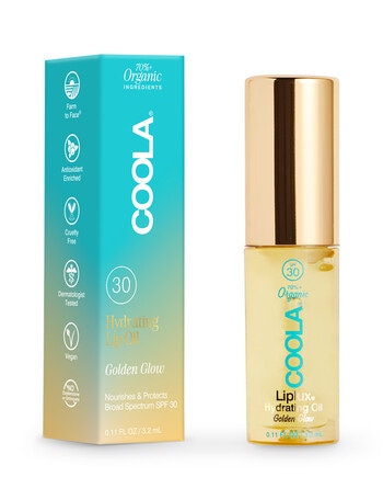 COOLA Liplux® Hydrating Lip Oil, SPF30, 3.2ml product photo