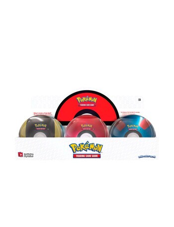 Pokemon Trading Card Best Of Pokeball Tin, Assorted product photo