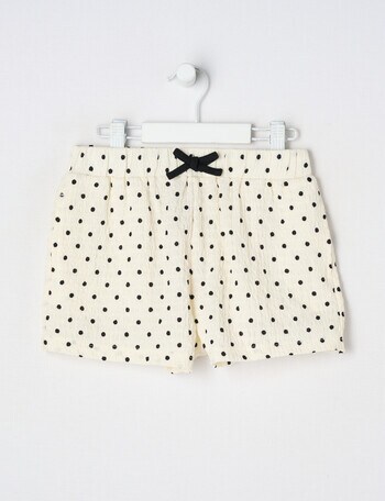 Mac & Ellie Spot Amelie Short, Vanilla product photo