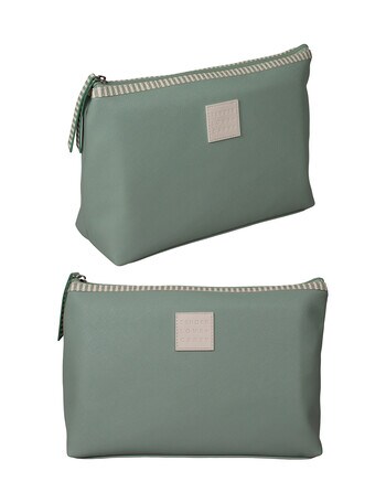 Tender Love + Carry Stripe Trim Holdall, Sage Oat product photo