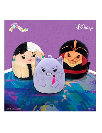 Squishmallows Disney Villains 20cm Soft Toy, Series 24, Assorted product photo