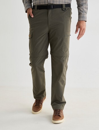 Kauri Trail Dune Convertible Pant, Khaki product photo