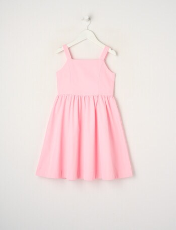 Mac & Ellie Party Collection Bow Dress, Mid Pink product photo