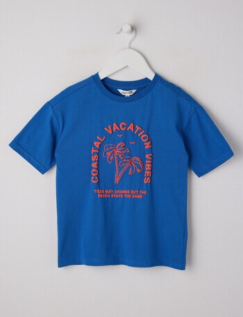 Mac & Ellie Coast Vacation Short Sleeve, Blue product photo