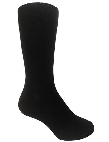 DS Socks Merino Alpaca Blend Dress Sock, Black product photo