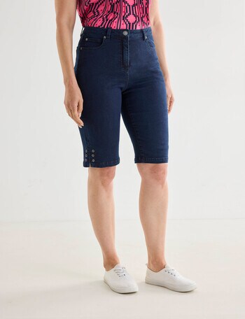 Line 7 Status Denim Short, Blue product photo