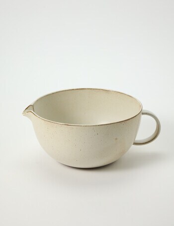 Gather Handled Bowl, Linen product photo