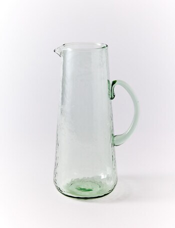 Gather Recycled Glass Pitcher, Green, 1.6L product photo