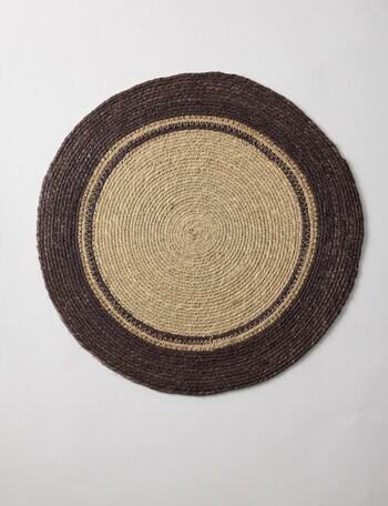 Gather Placemat, Chocolate, 38cm product photo