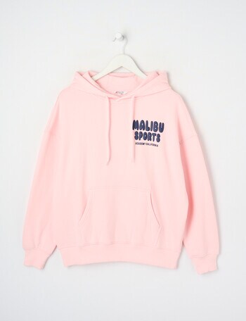 Switch Malibu Sports Oversized Hoodie, Soft Pink product photo