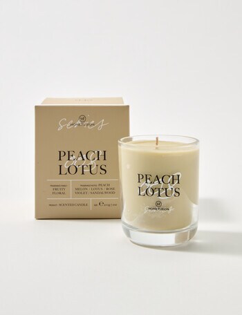 Home Fusion Series 008 Candle, Peach Lotus product photo