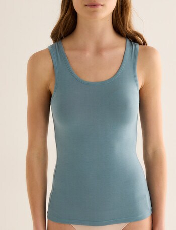 Lyric Modal Elastane Tank, Dark Sage product photo