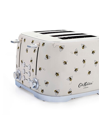Cath Kidston Bees Collection, 4 Slice Toaster, CKT4BEE product photo