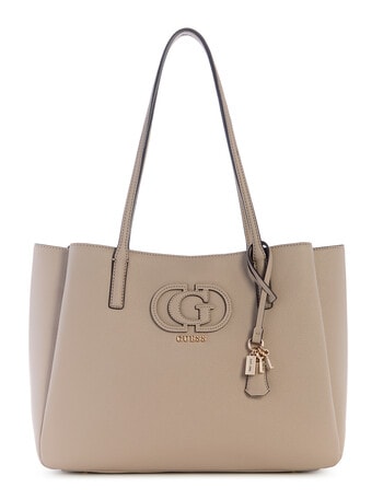 Guess Isola Multi Comp Tote Bag, Light Taupe product photo