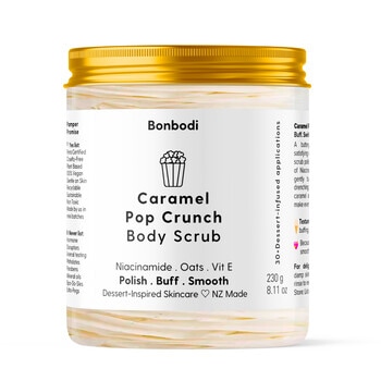 Bonbodi Caramel Pop Crunch Body Scrub, 230g product photo