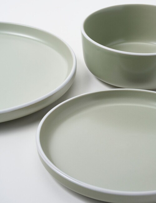 Alex Liddy Caviar Dinnerset, 12-Piece, Sage product photo View 04 L