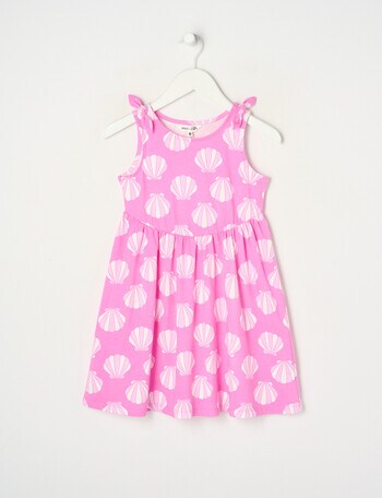 Mac & Ellie Shells Tie Shoulder Knit Dress, Electric Lavender product photo