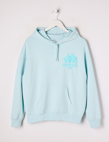 Switch Vacation Club Oversized Hoodie, Mint product photo