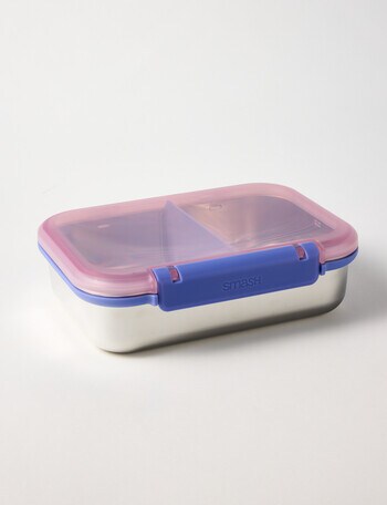 Smash Hinged Box, Pink & Purple, 1800ml product photo