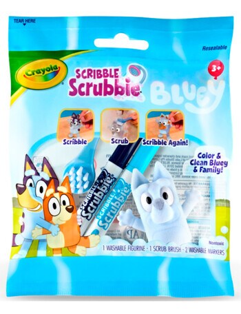 Crayola Scribble Scrubbies, Bluey product photo