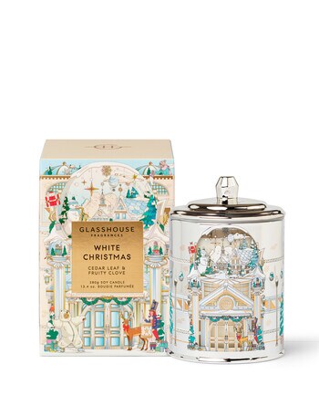 Glasshouse Fragrances White Christmas Candle, 380g product photo