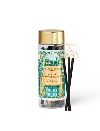 Glasshouse Fragrances Winter Wonderland Tree Scent Stems, 10-Pack product photo