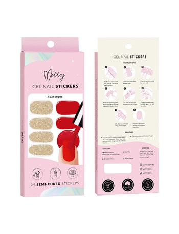 Mitty Gel Nail Stickers, Classique product photo