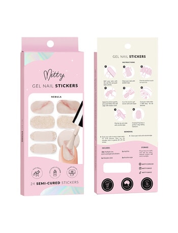 Mitty Gel Nail Stickers, Nebula product photo