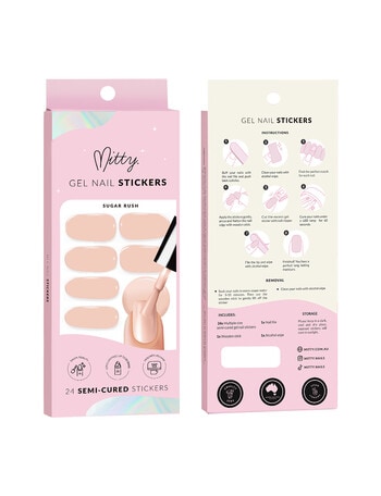 Mitty Gel Nail Stickers, Sugar Rush product photo
