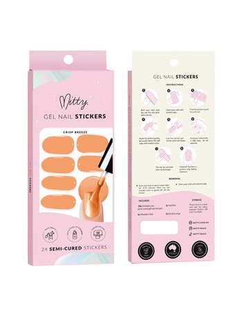 Mitty Gel Nail Stickers, Crisp Breeze product photo