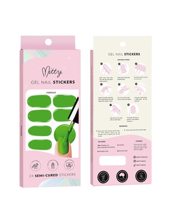 Mitty Gel Nail Stickers, Jungle product photo