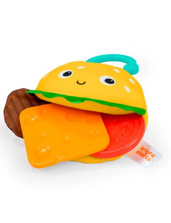 Bright Starts Cheeseburger Peg Teether product photo