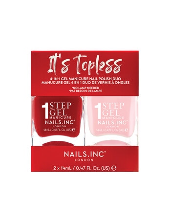 Nails Inc It's Topless Duo Nail Polish product photo