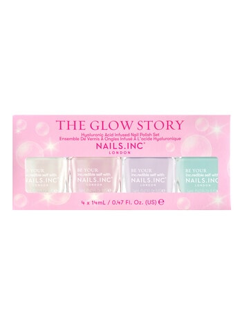 Nails Inc The Glow Story Quad Nail Polish product photo