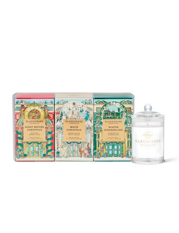 Glasshouse Fragrances 60g Candle Trio product photo