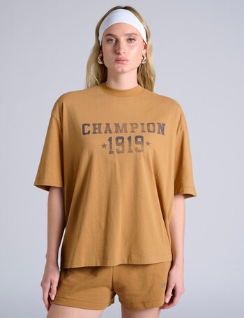 Champion Graphic Shop Oversize Tee, Briefly Brown product photo